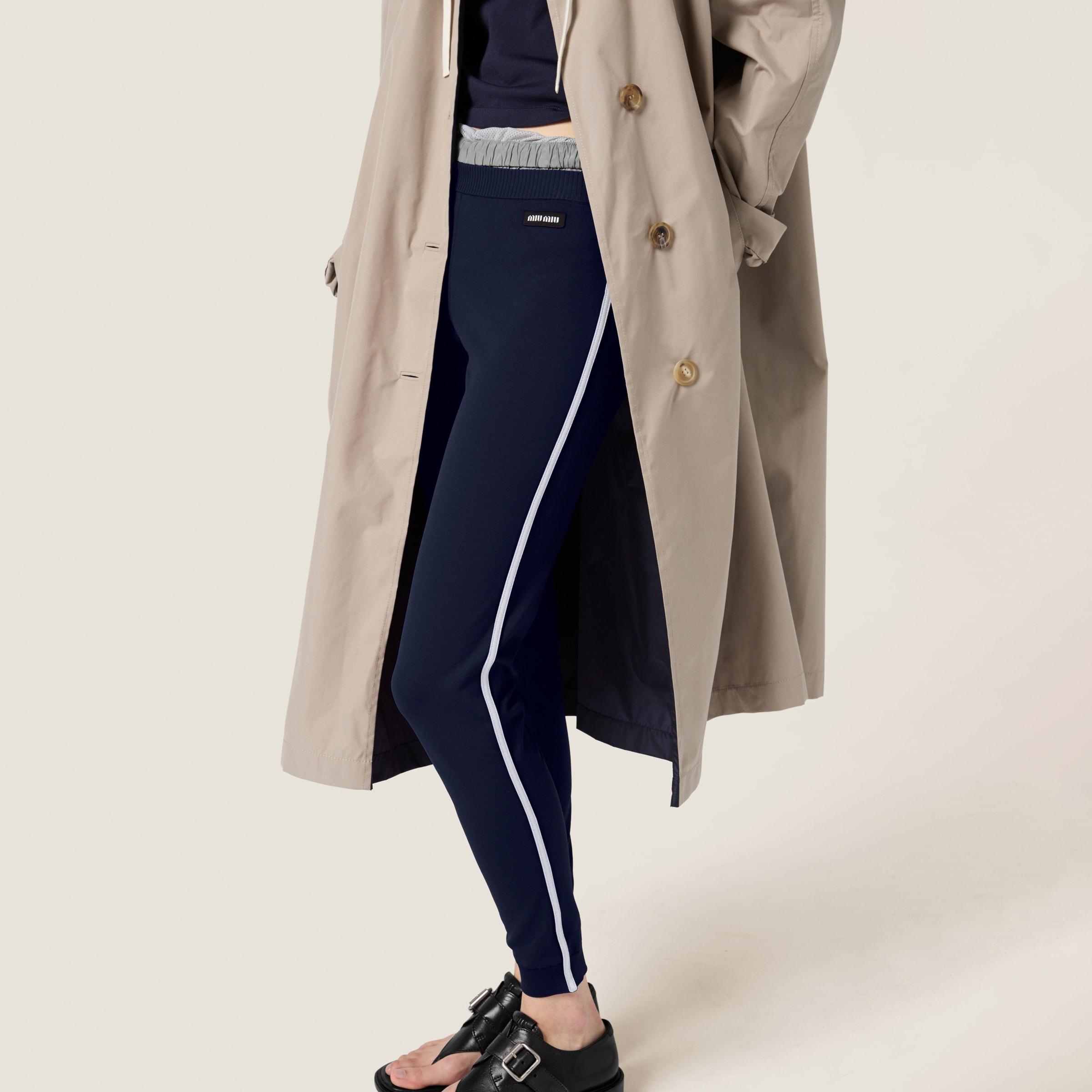 Technical fabric pants - 4