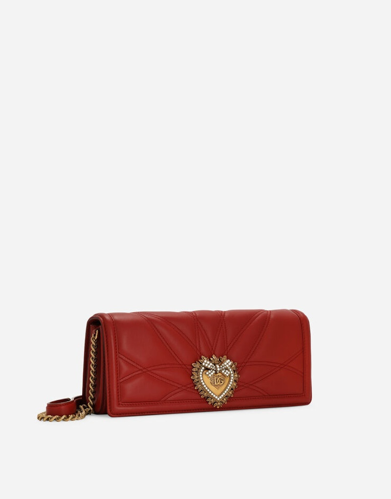 Quilted nappa leather Devotion baguette bag 3