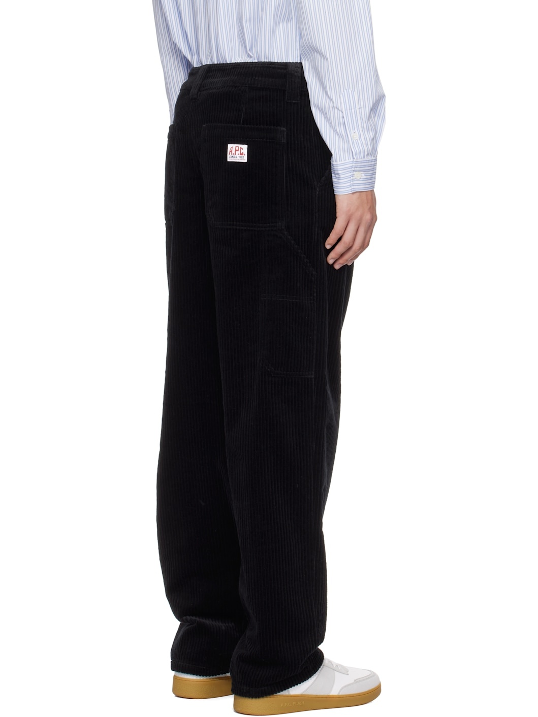 Black Fergus Corduroy Jeans - 3