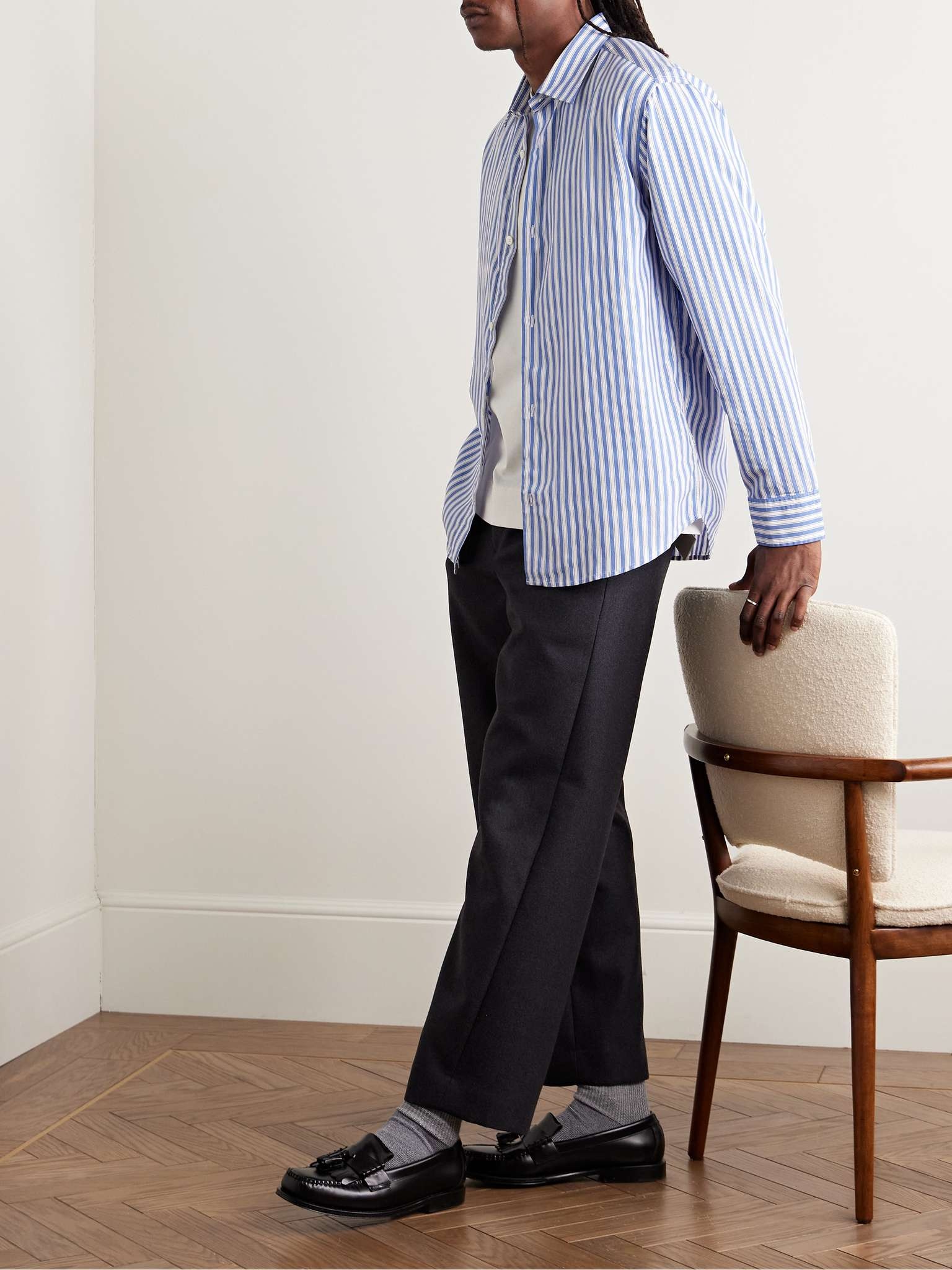 Freddy 5330 Striped TENCEL™ Modal-Blend Shirt - 2
