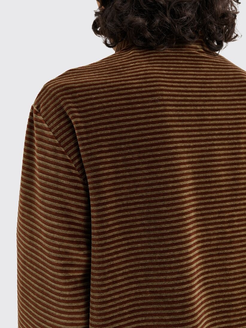 Our Legacy - Hover T-Shirt Scoobie Stripe Velour