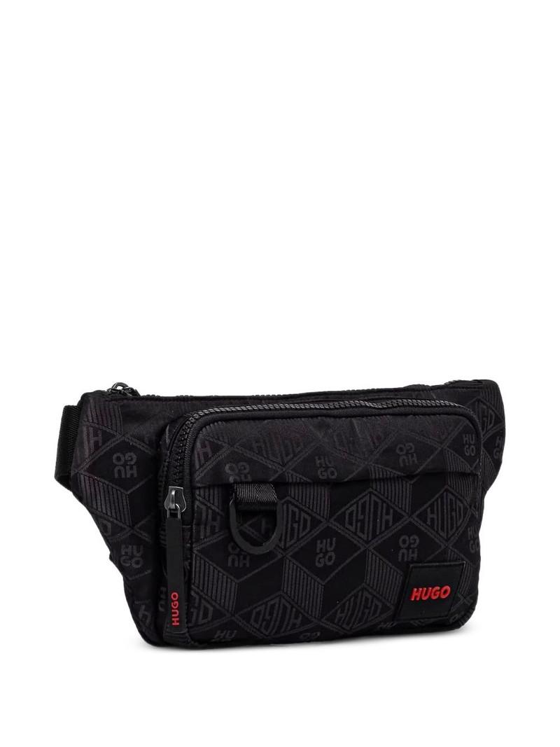 HUGO logo-embossed belt bag outlook