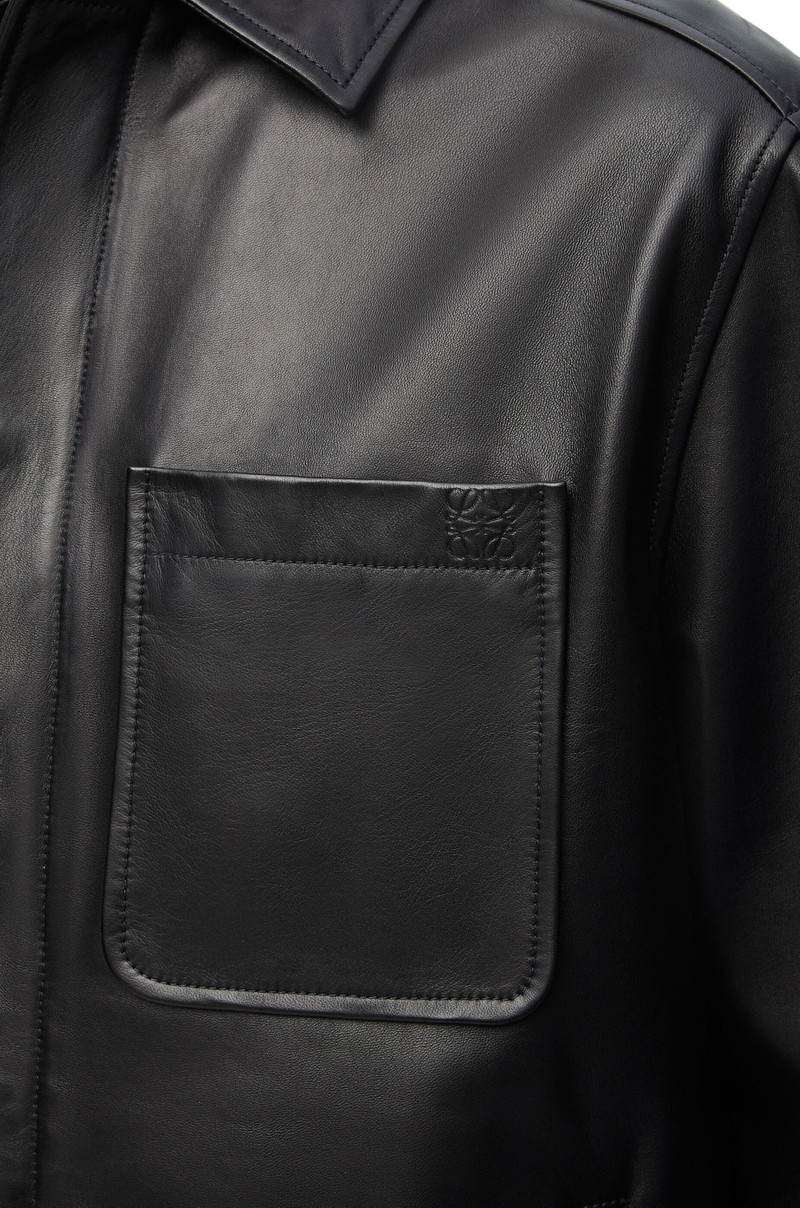 Loewe Overshirt in nappa lambskin outlook