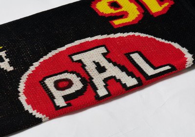 PALACE GASSED SCARF BLACK outlook