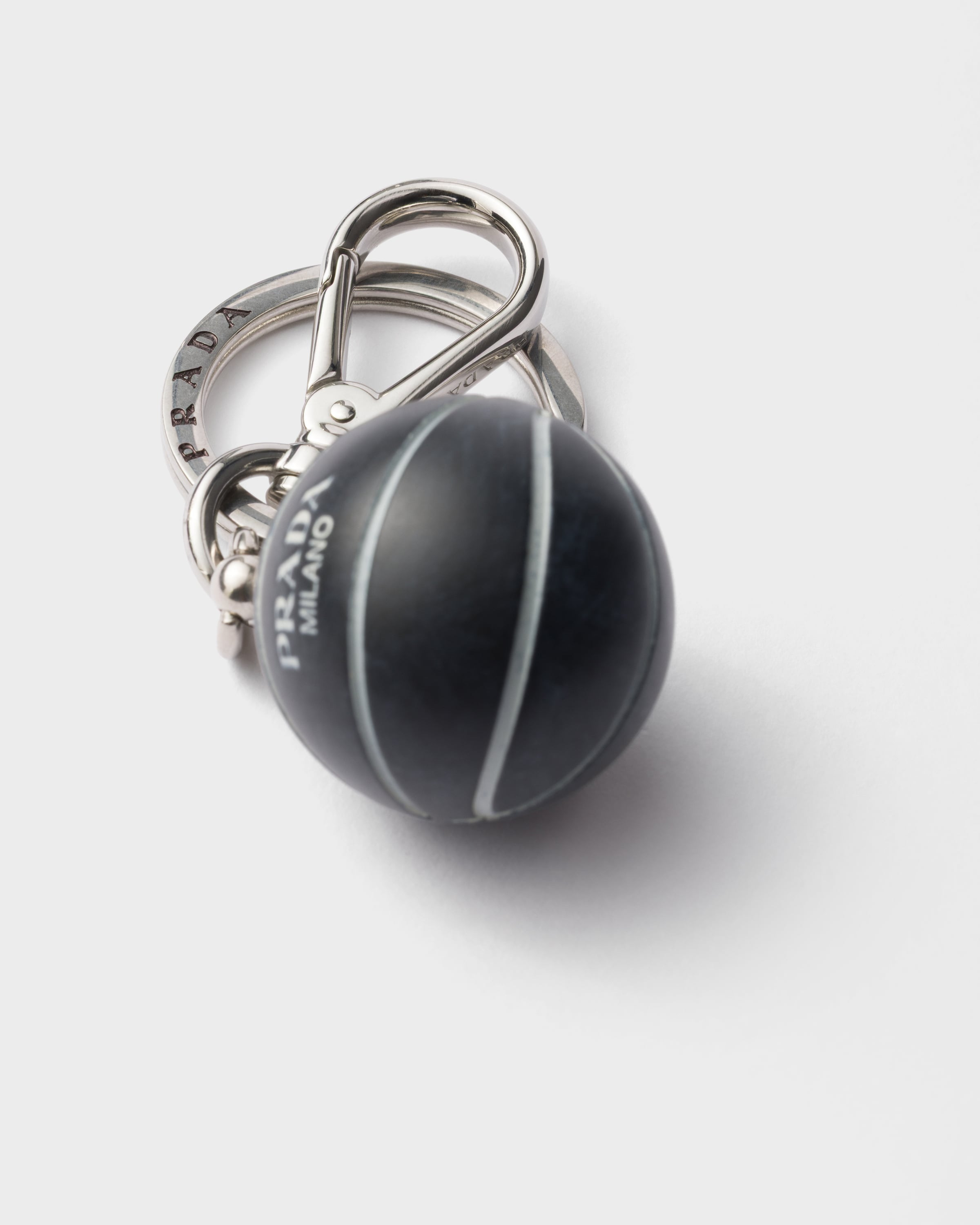 Metal basketball key ring - 2