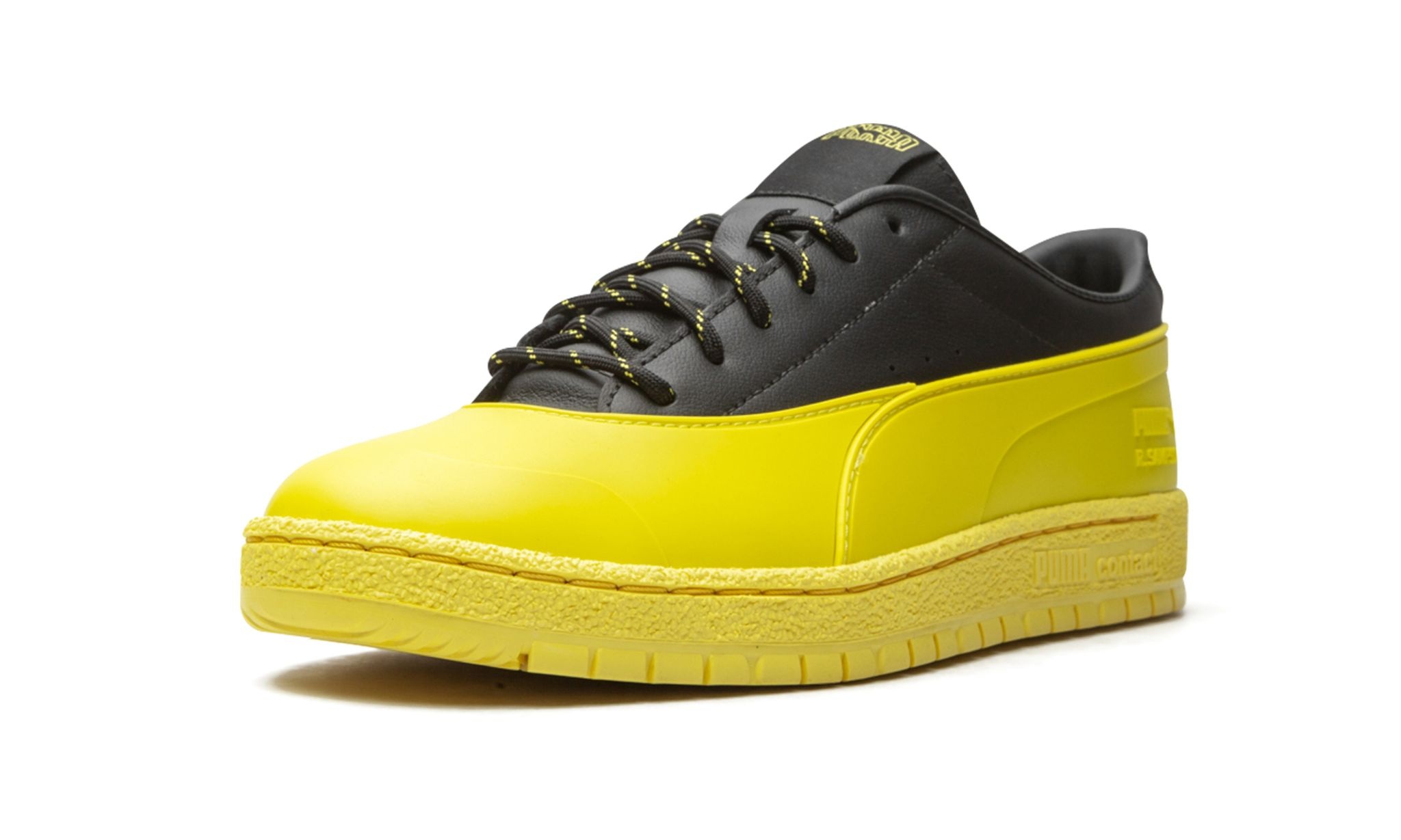 Ralph Sampson 70 Rubber "Maison Kitsune - Black / Yellow" - 4