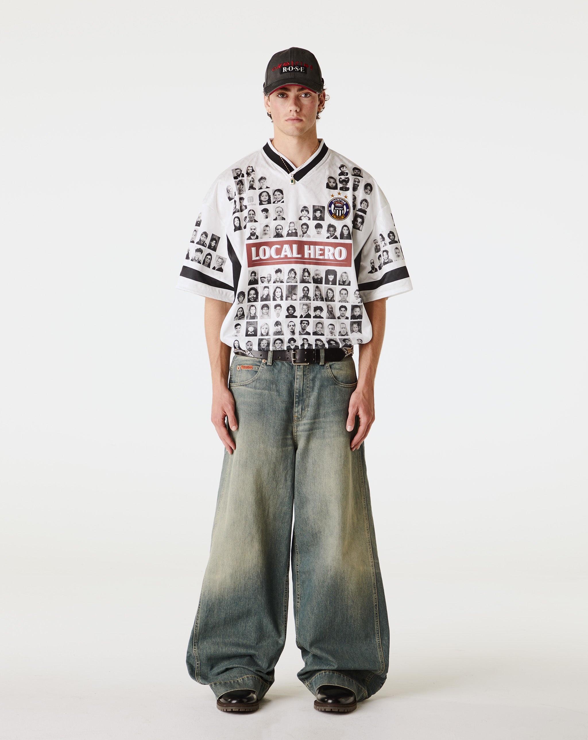 Printed Football Top - 2