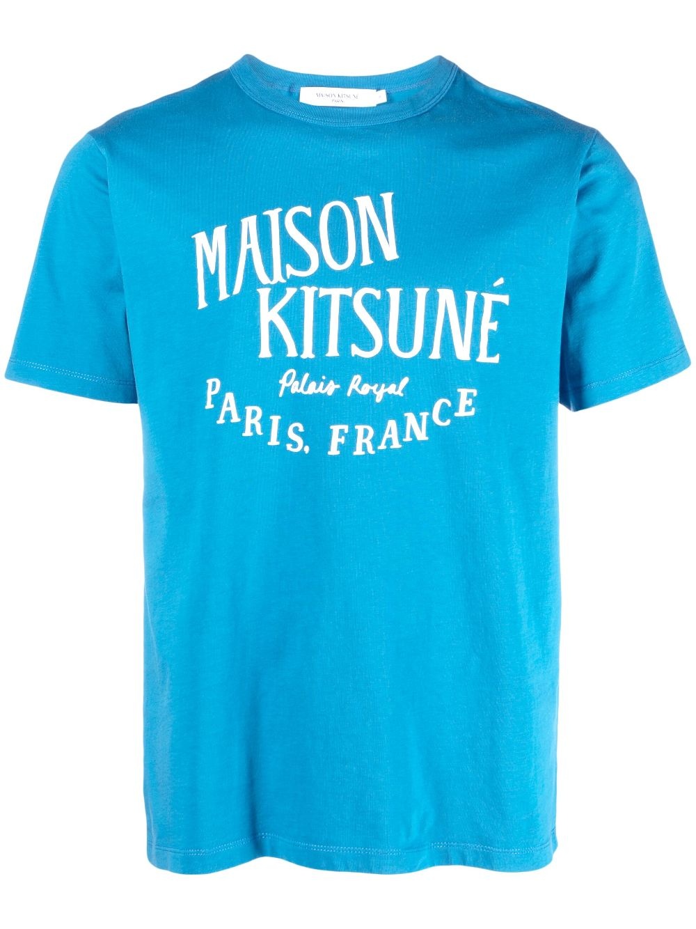 logo-print cotton T-shirt - 1