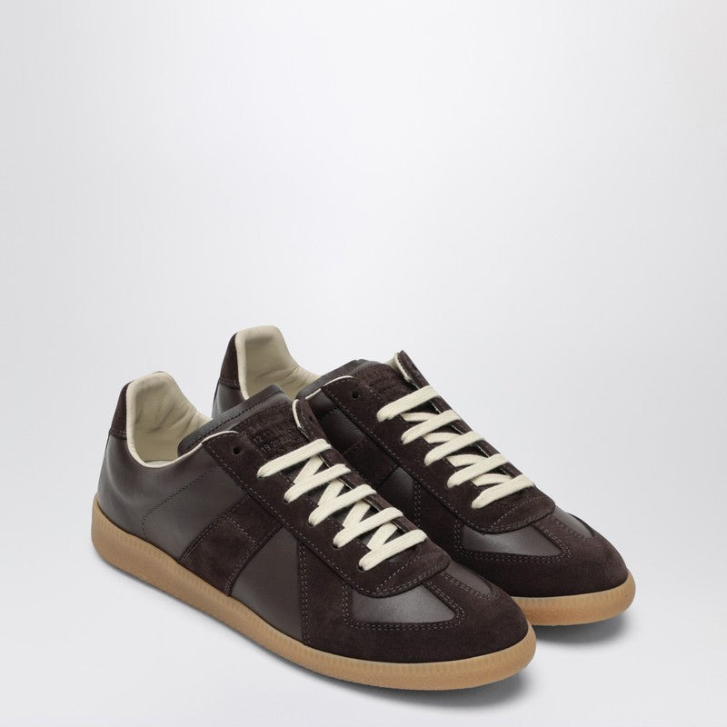 Maison Margiela Dark Brown Replica Sneakers Men - 1