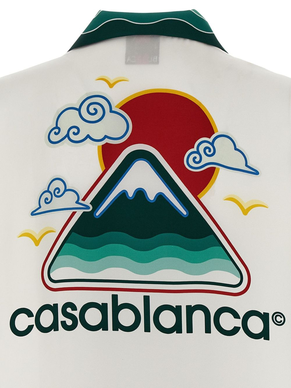 Montagne Ondulée silk shirt - 4