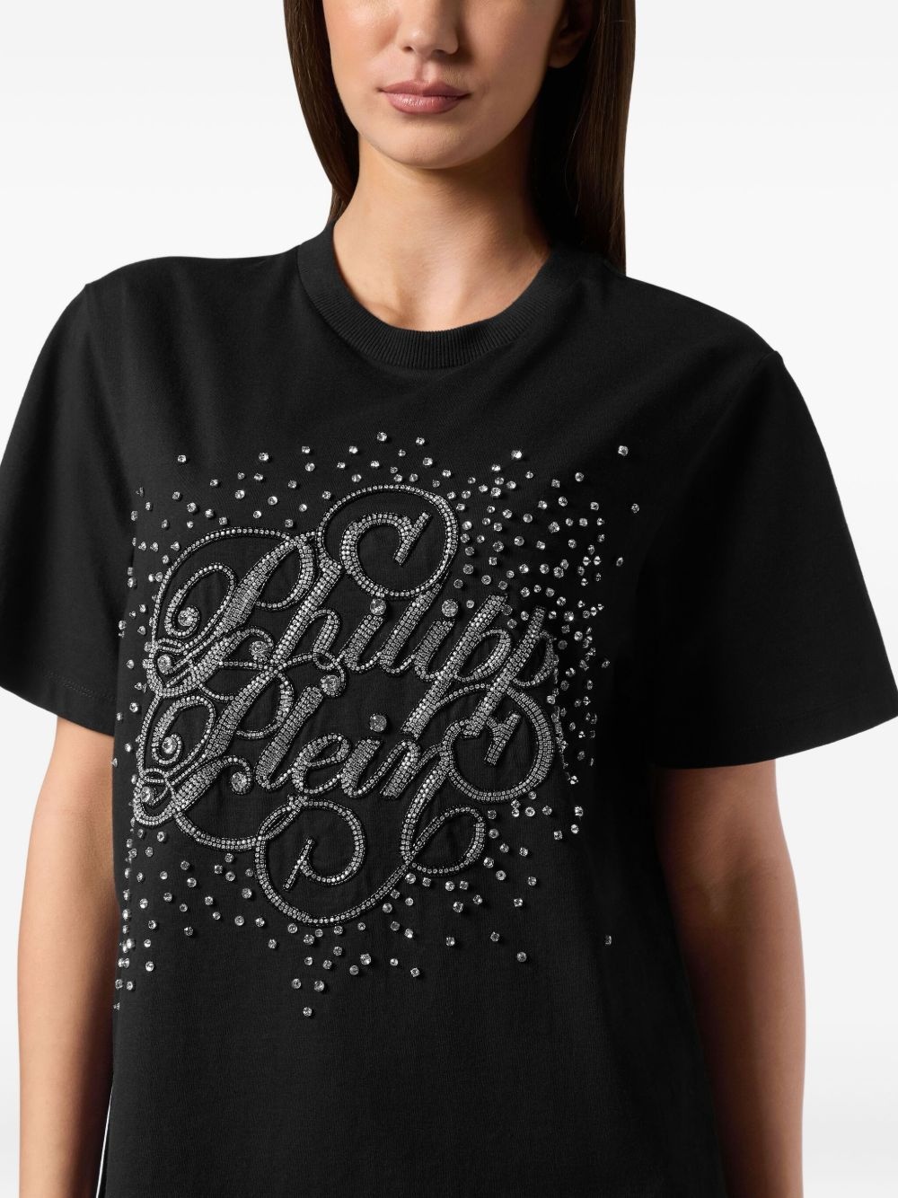 crystal-embellished T-Shirt - 5