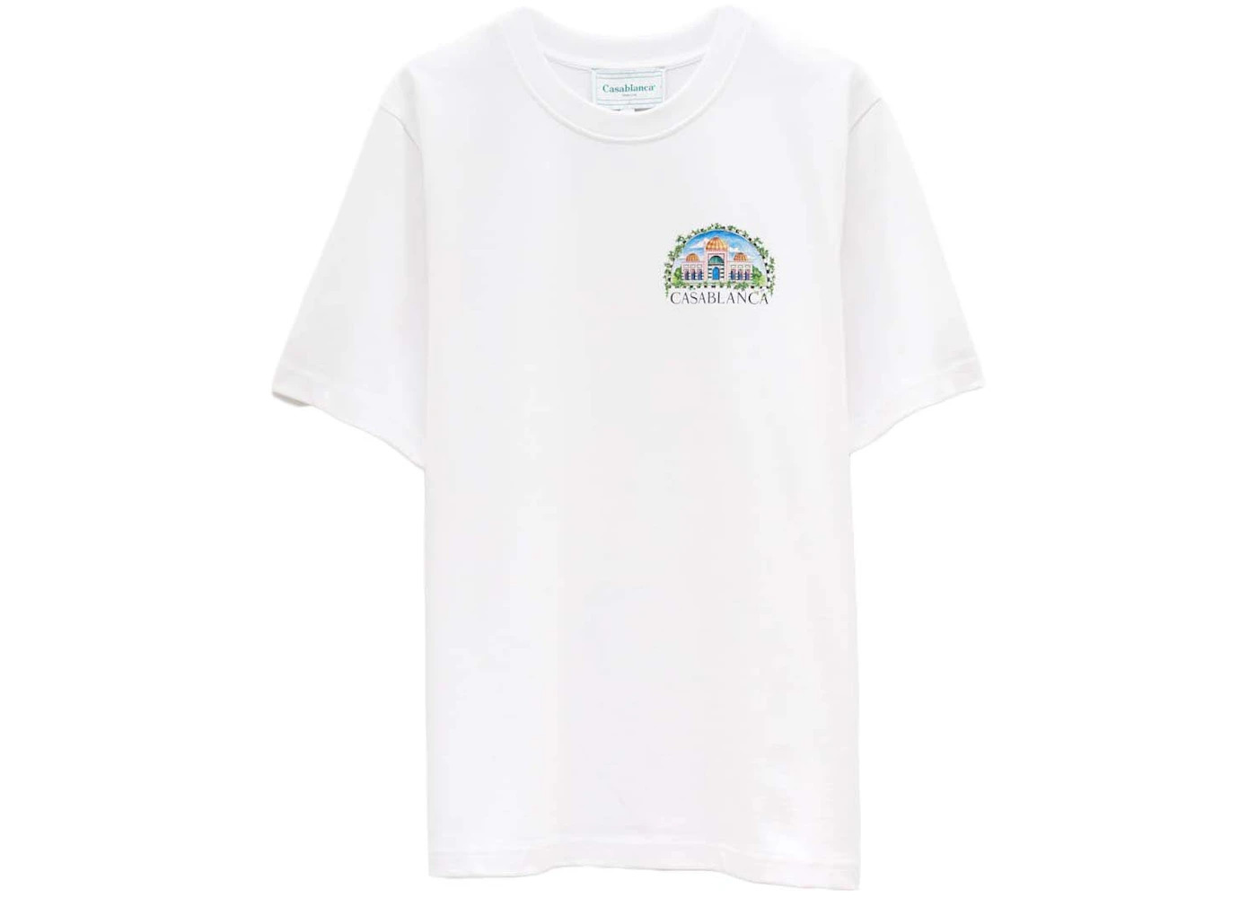 Casablanca Vue De Damas T-shirt White - 2