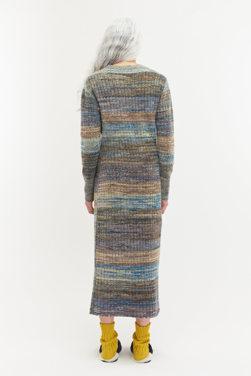 COSMIC RIB KNIT DRESS 5