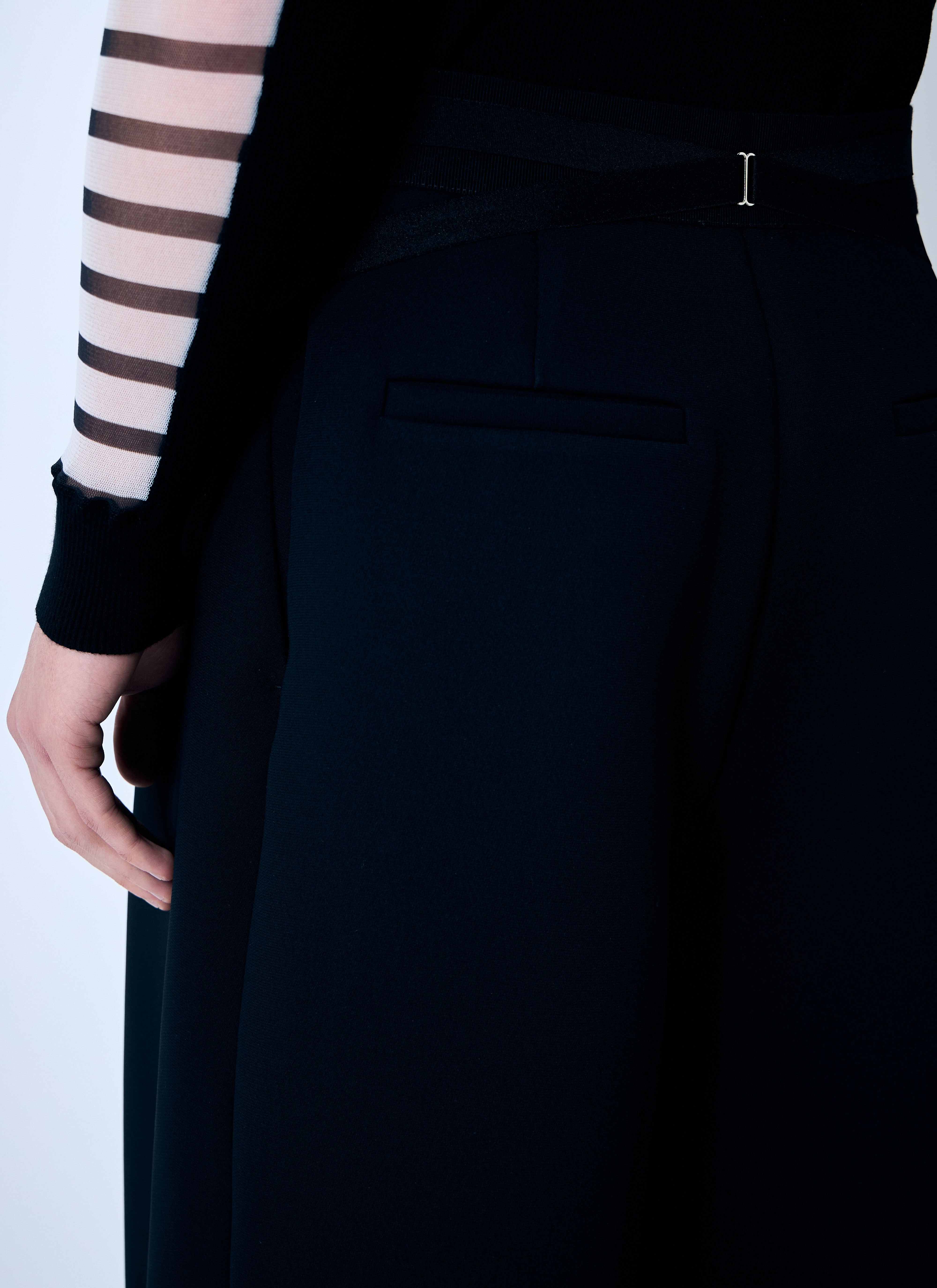 Crepe Bonded Pants - 5