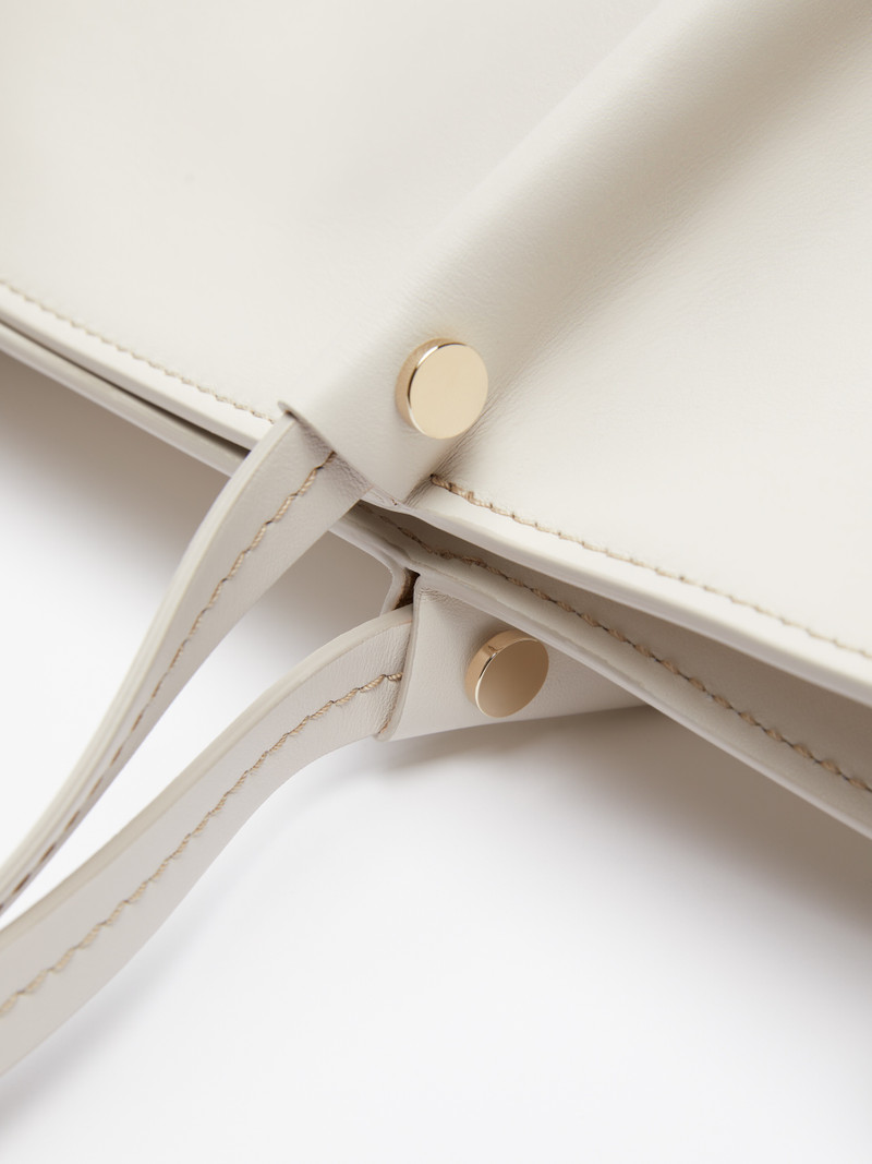 SHOP Leather shopper bag 4