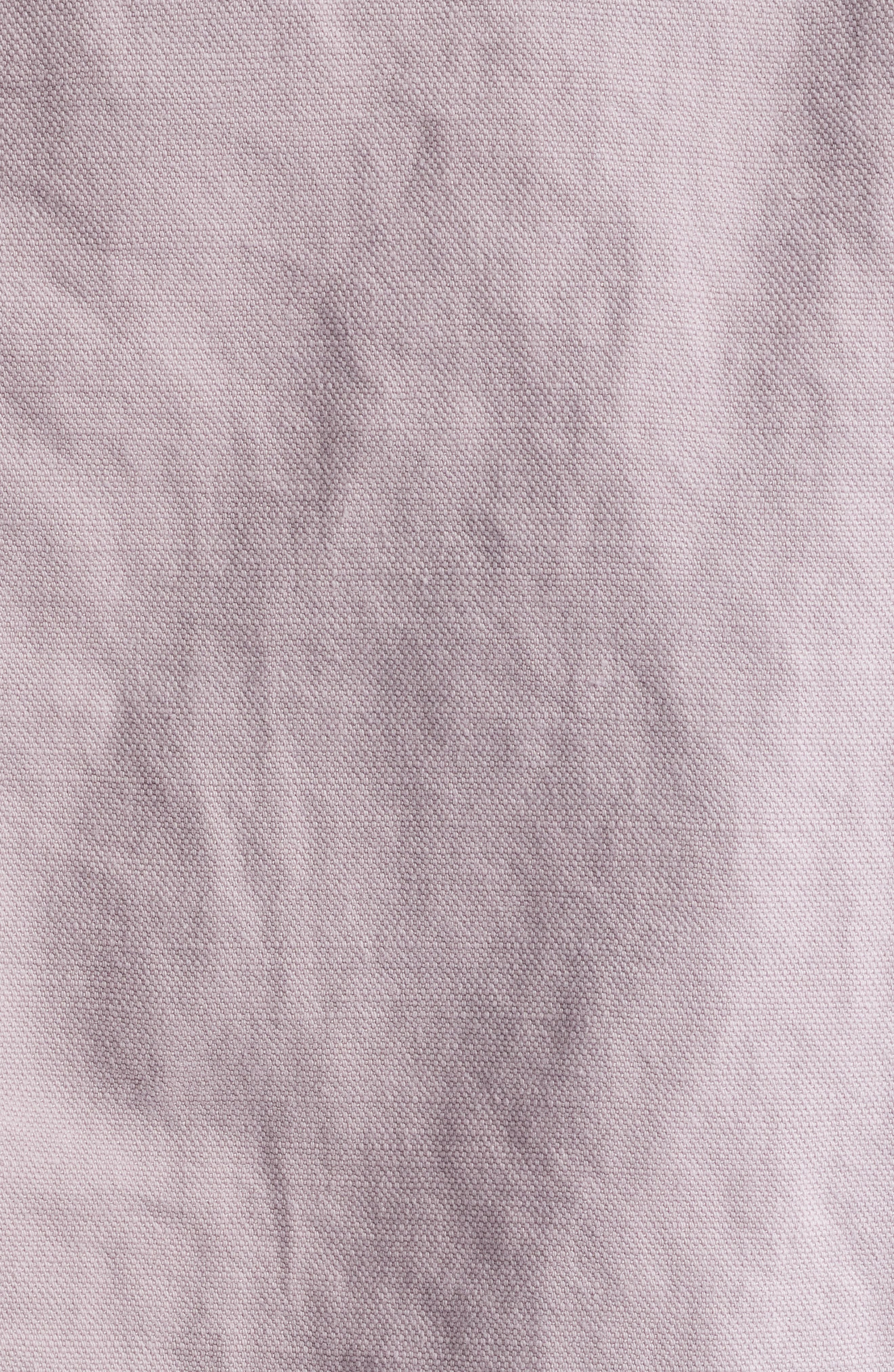 Carhartt Work In Progress Walter Cotton & Linen Canvas Chore Coat in Pink Fog (Garment Dyed) at Nord - 5