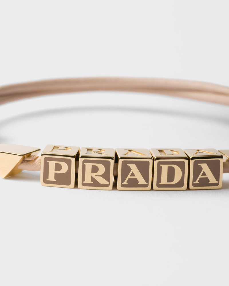 Prada Nappa leather bracelet outlook