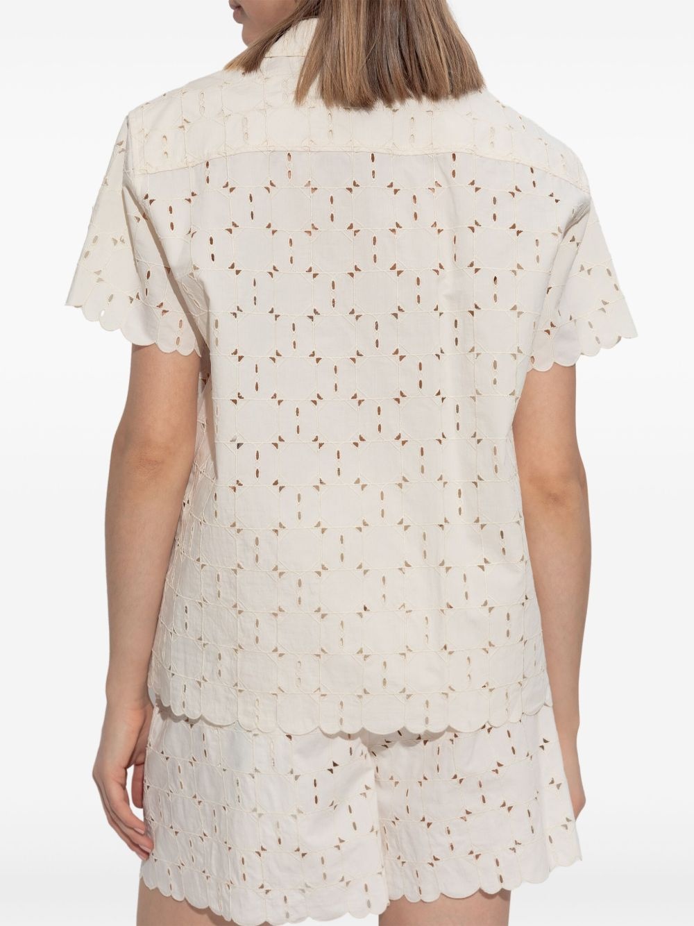 broderie-anglaise shirt - 4