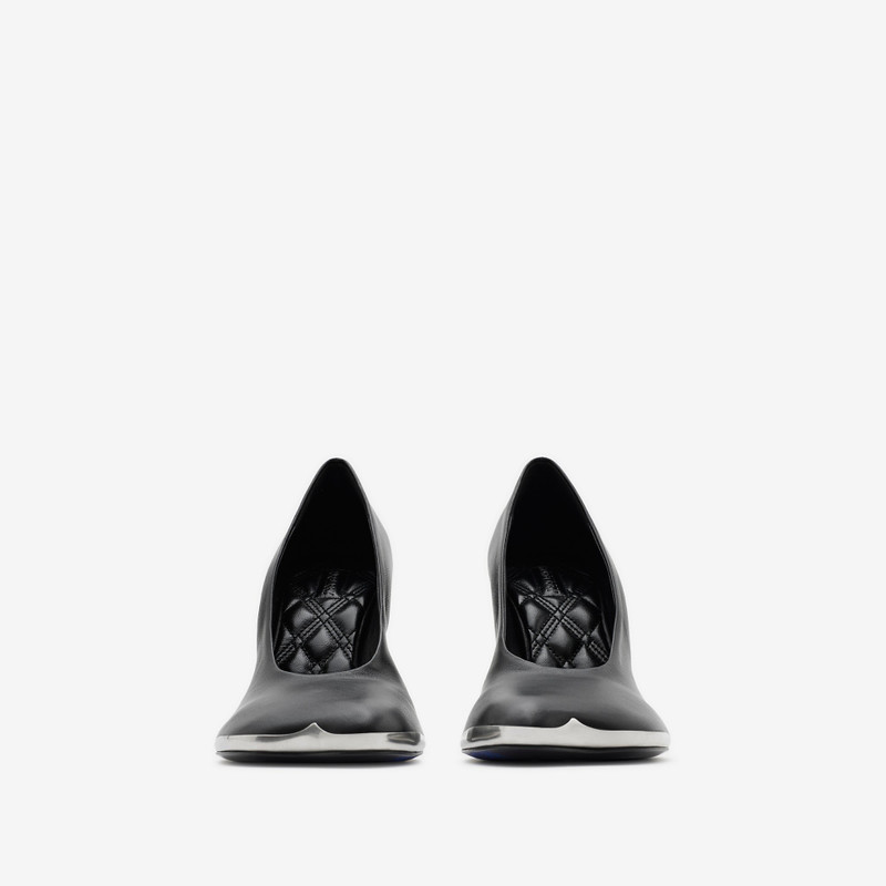 Leather Duck Pumps 3