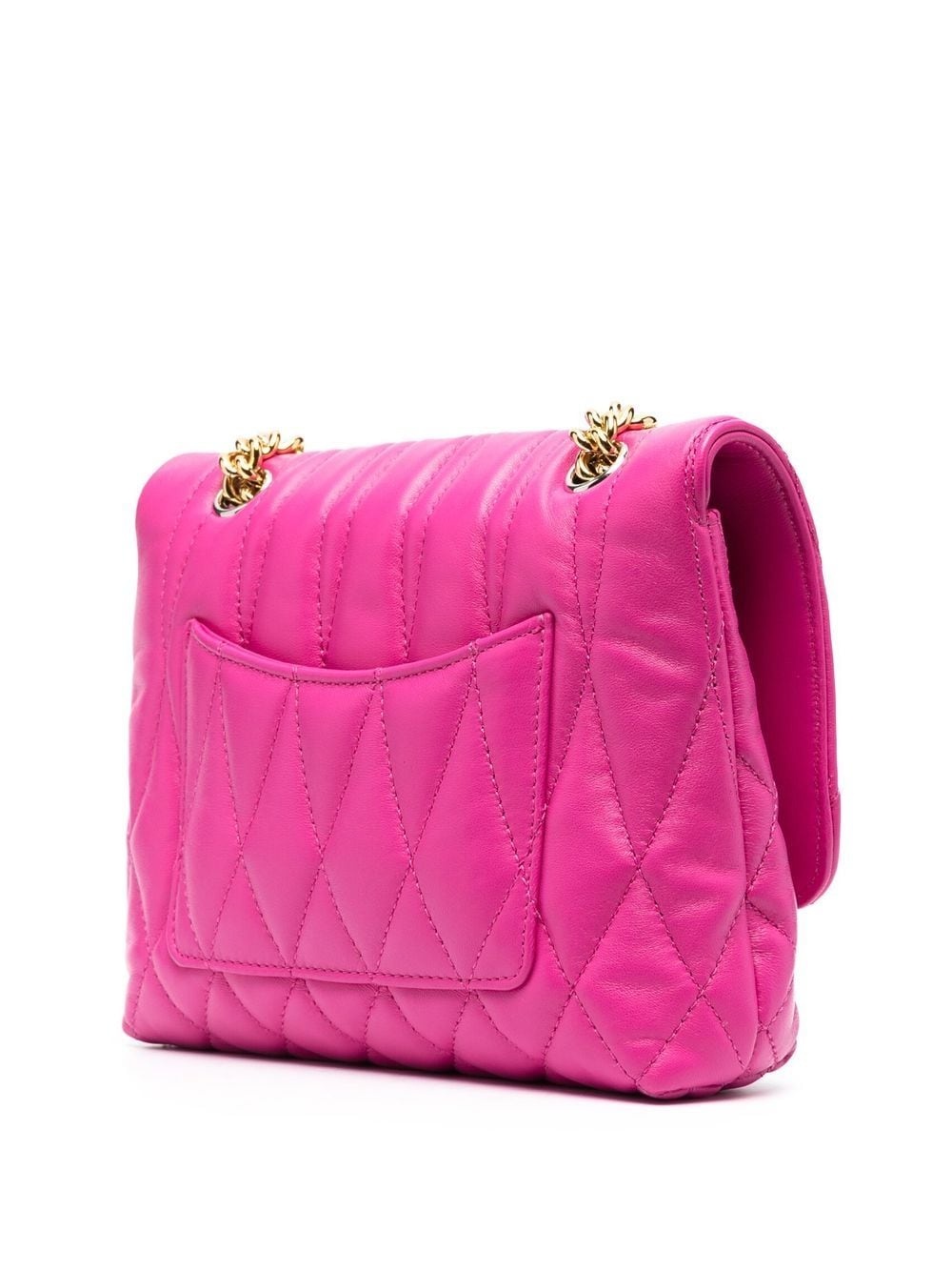 quilted leather shoulder bag - 3