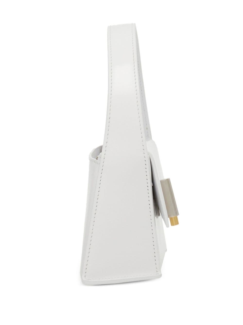 small Geometric leather shoulder bag - 6