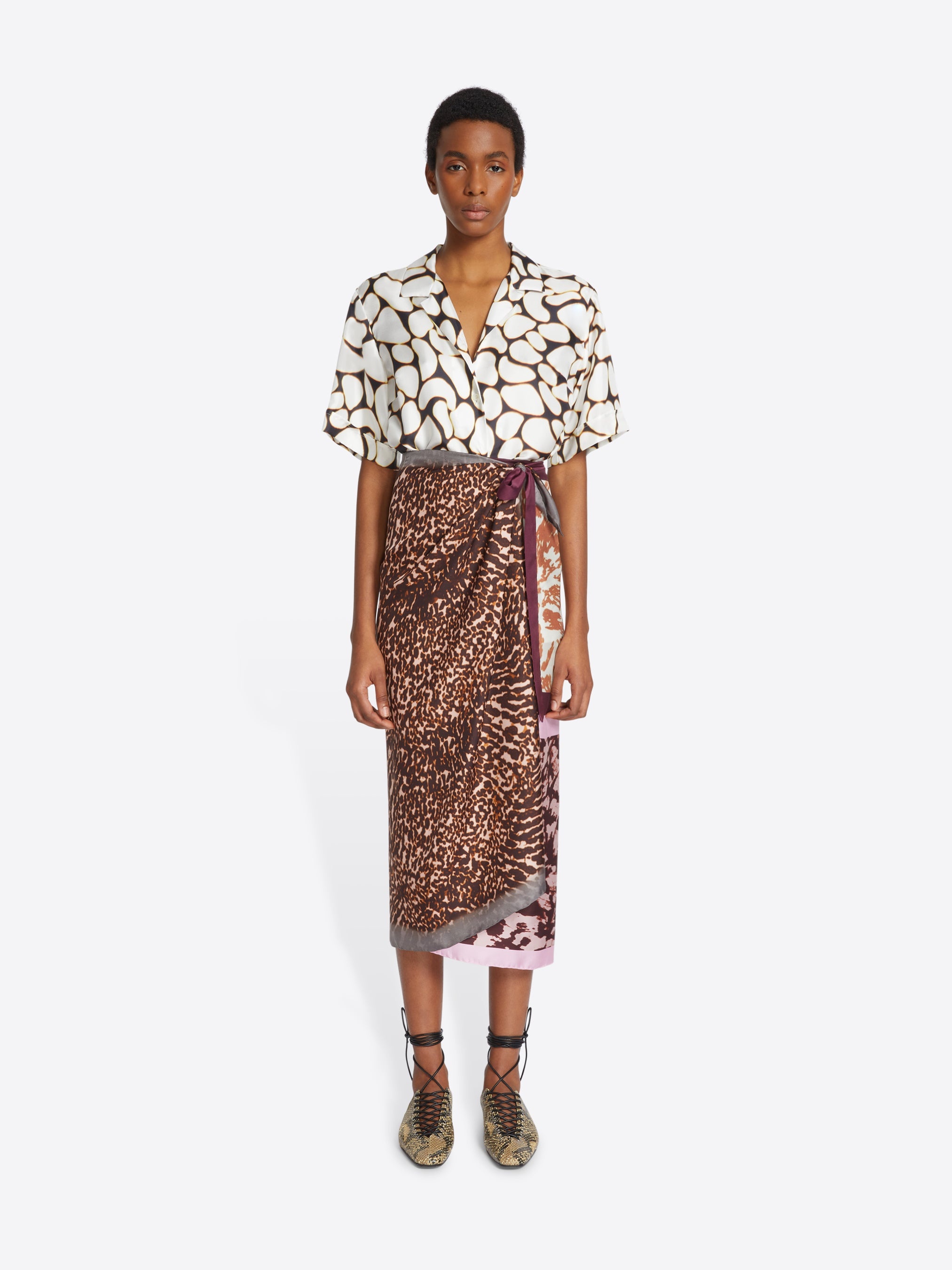SILK SHORT SLEEVE SHIRT - 2