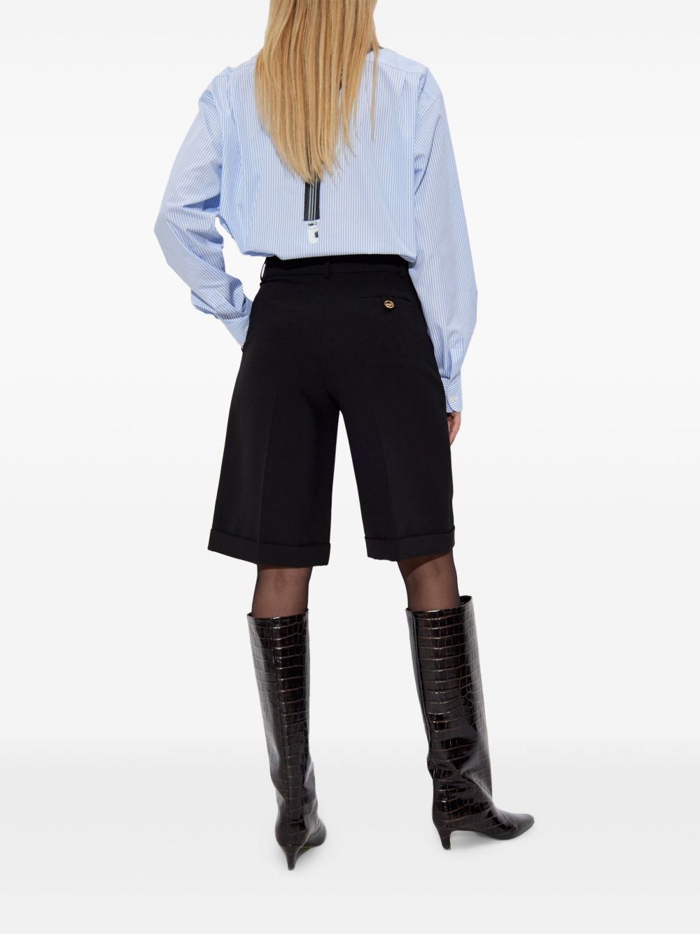 creased shorts - 4