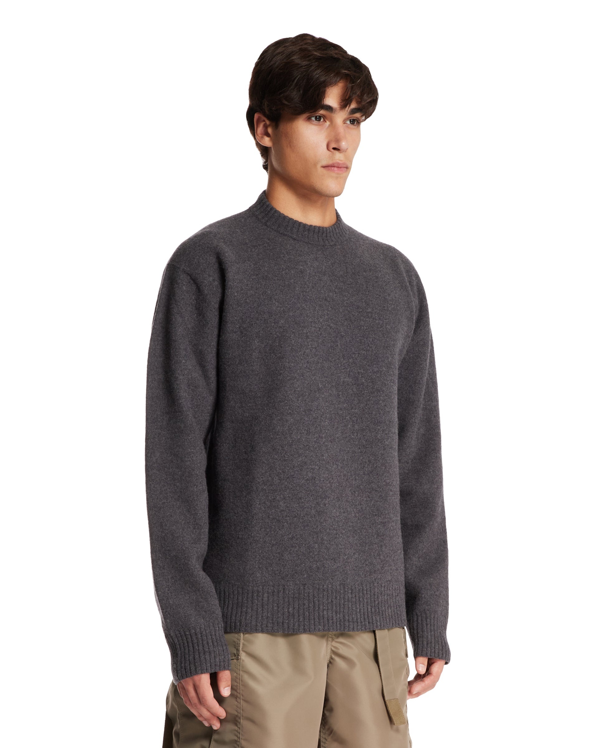 Gray Crewneck Sweater - 4