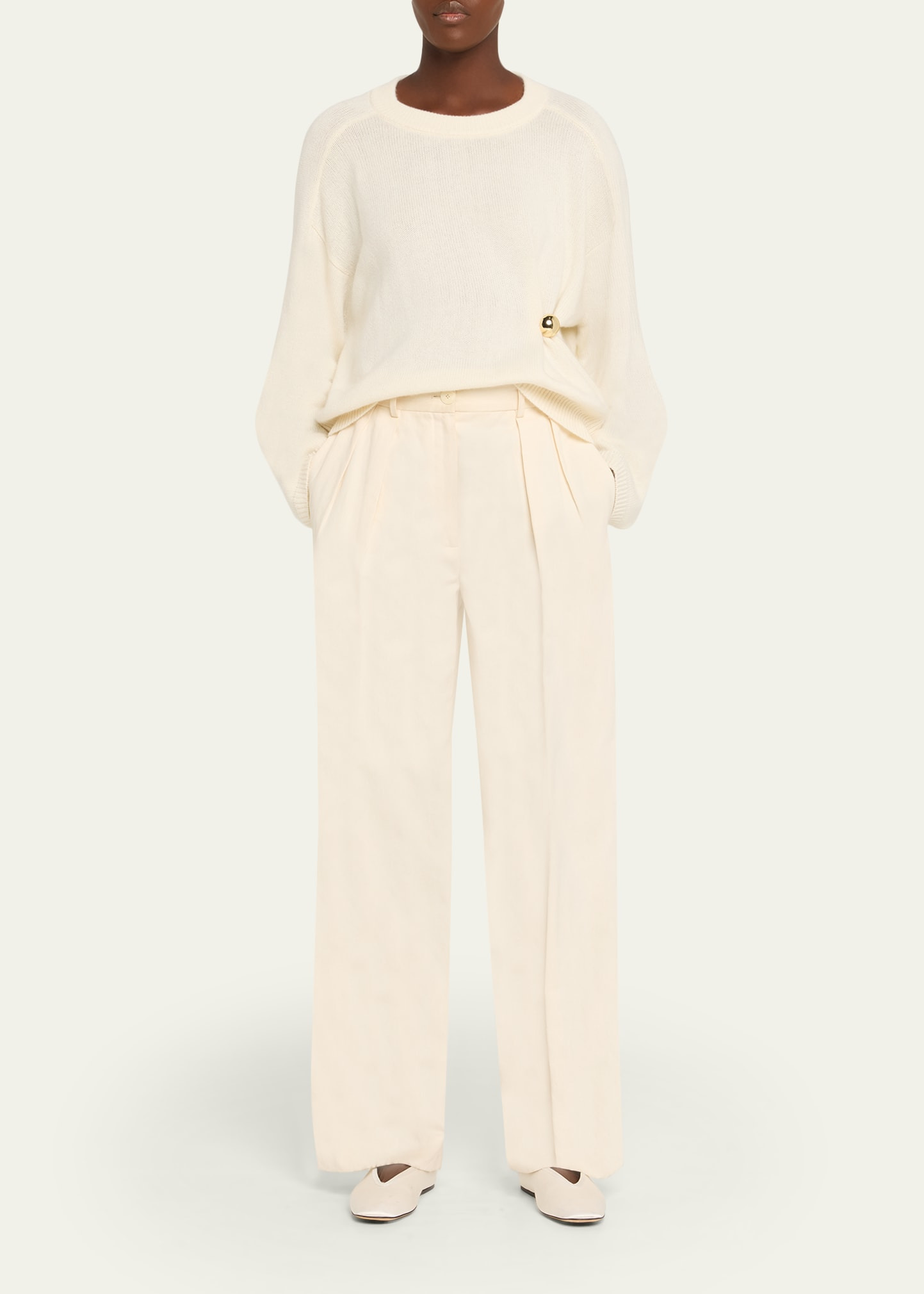 Bill Draped Cashmere Sweater - 2