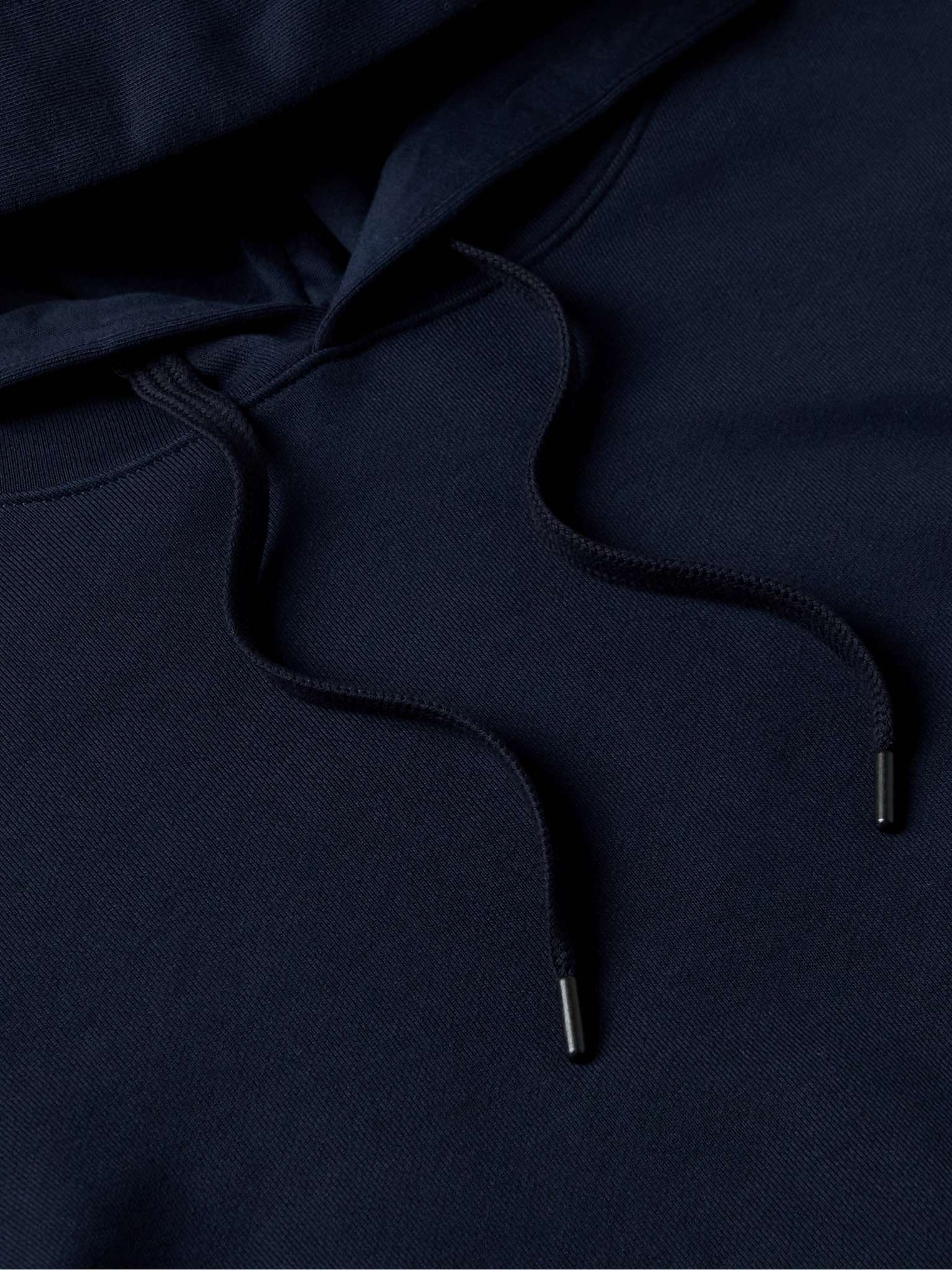Huron Logo-Appliquéd Organic Cotton-Jersey Hoodie - 5