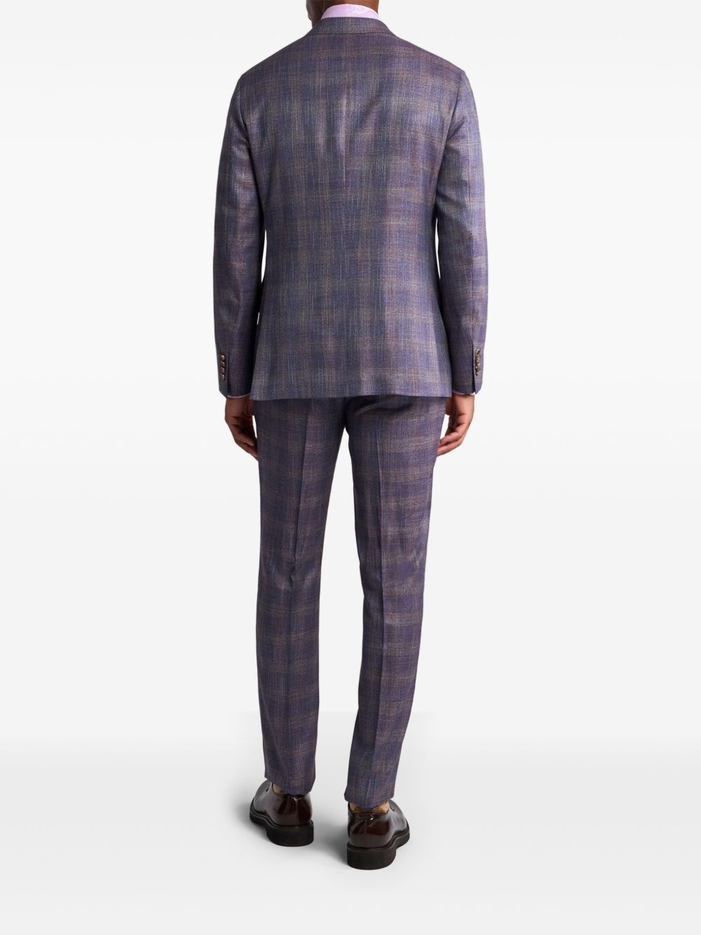 iridescent-effect suit - 3