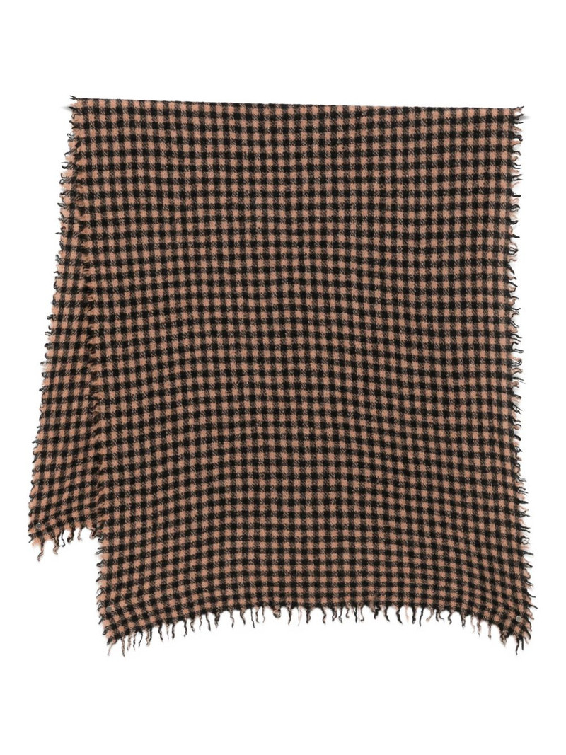 checkered scarf 1