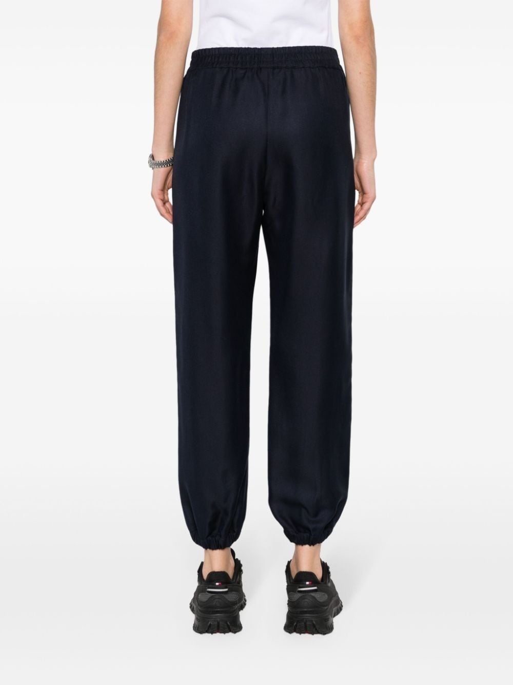 logo-embroidered track pants - 4