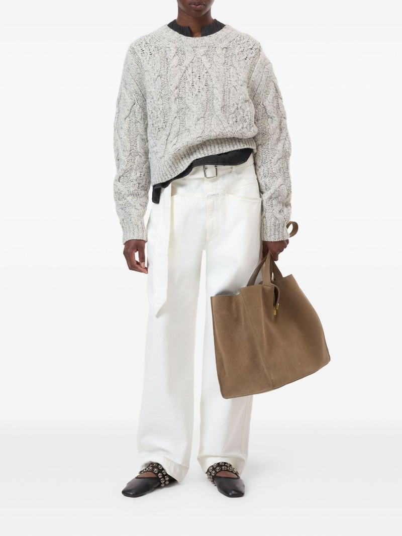 CLOSED cable-knit sweater outlook