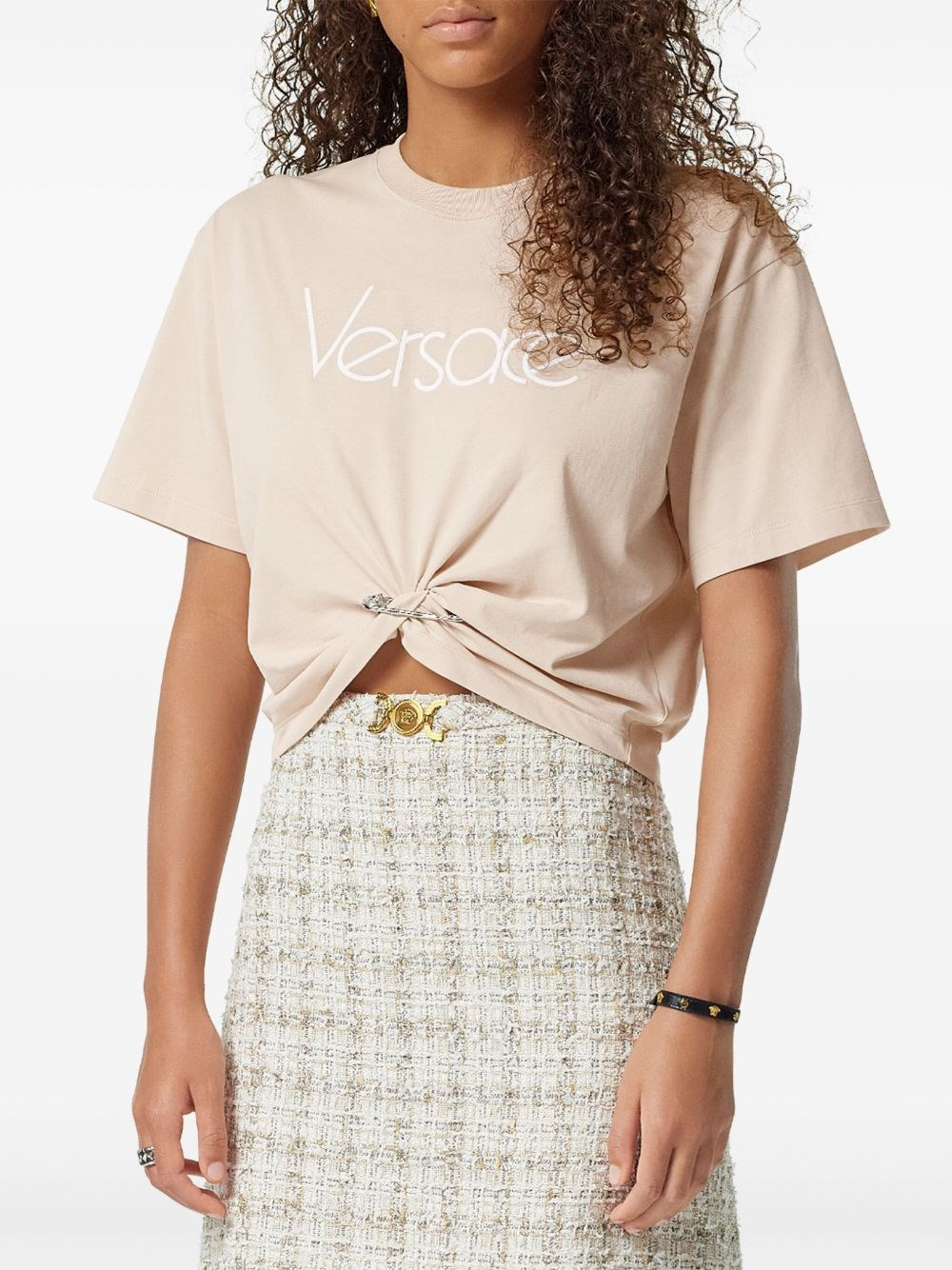 Logo cotton t-shirt - 4