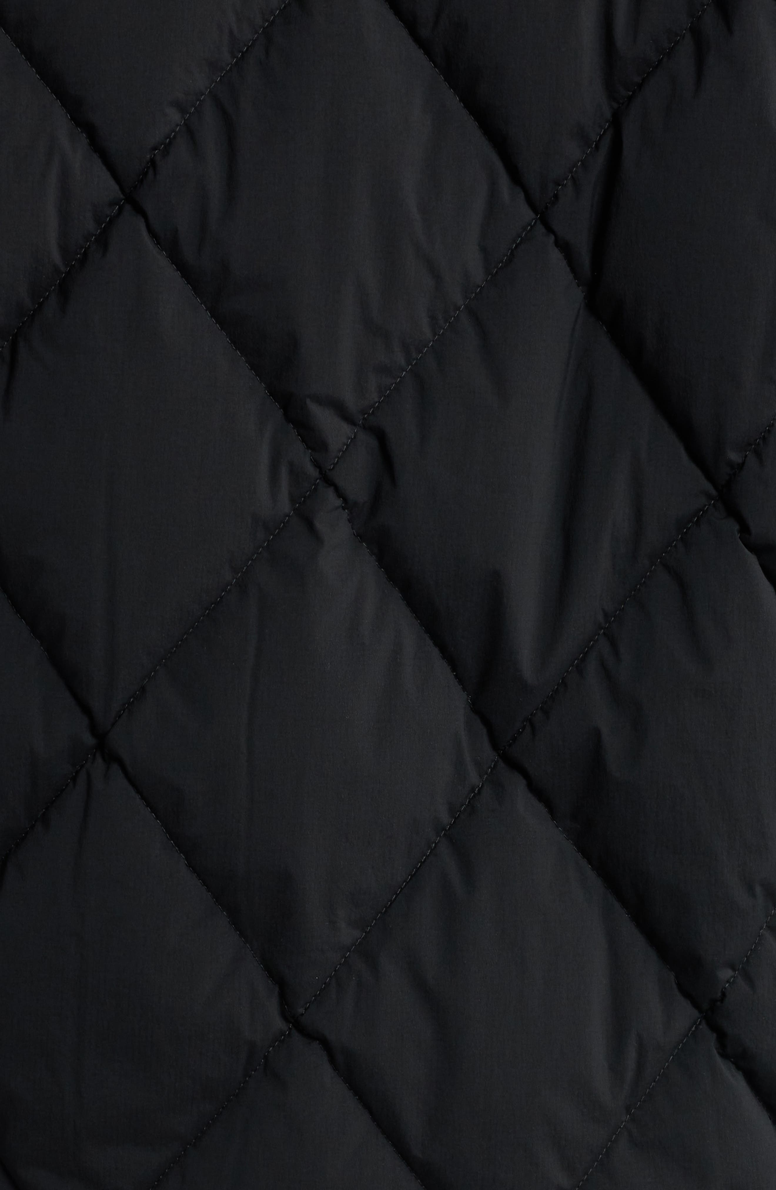 BOSS Cixus Quilted Hooded Down Coat in Black at Nordstrom - 5