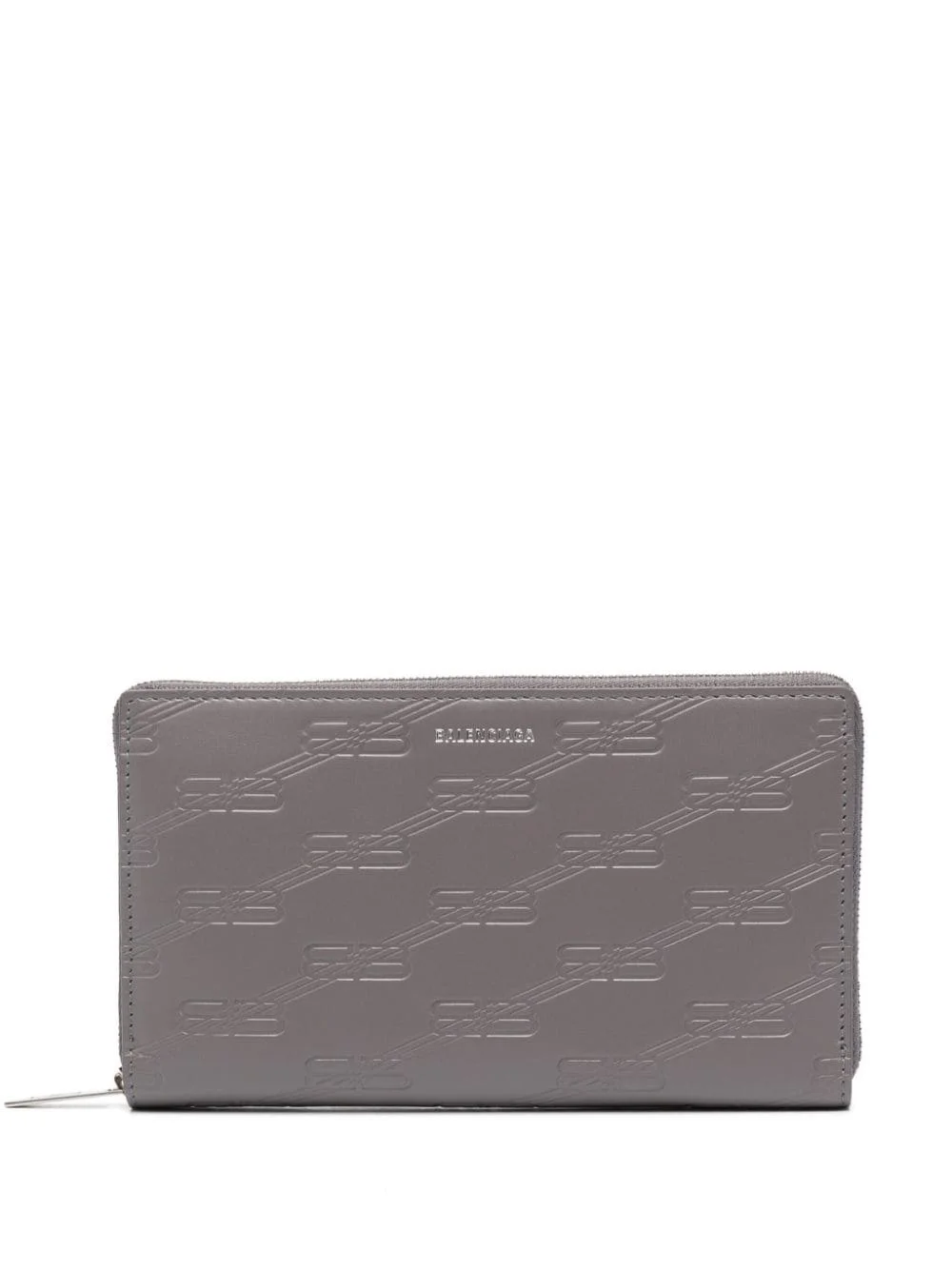 embossed-logo leather wallet - 1