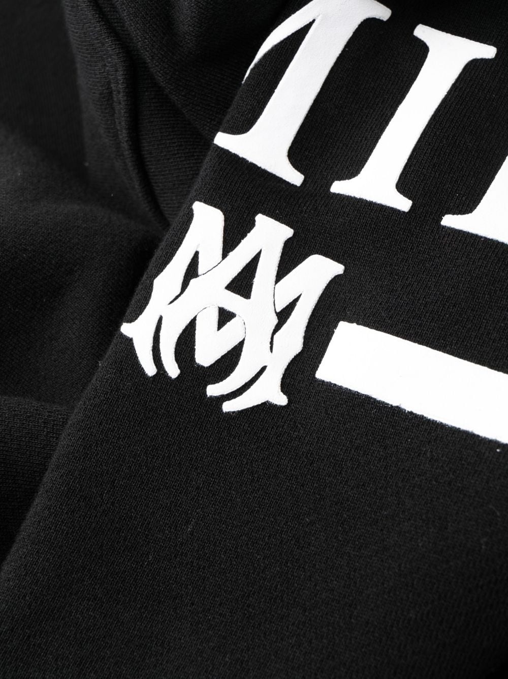 logo-print cotton track pants - 7