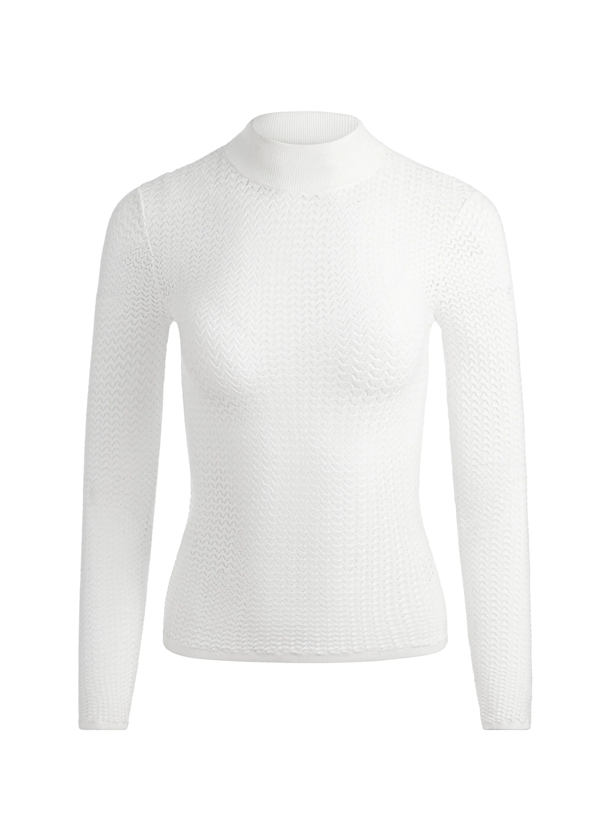 LANIE POINTELLE PULLOVER - 1