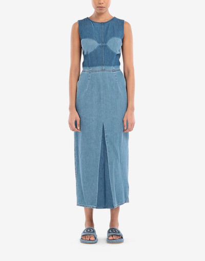 MM6 Maison Margiela Shadow denim dress outlook