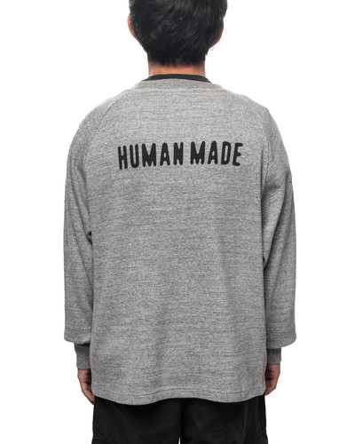 Human Made Thermal LS T-Shirt Gray outlook