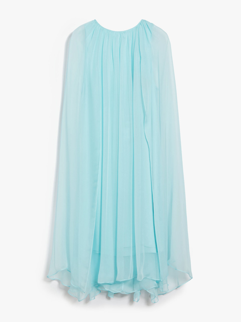 FOOTING Silk chiffon flared dress - 1