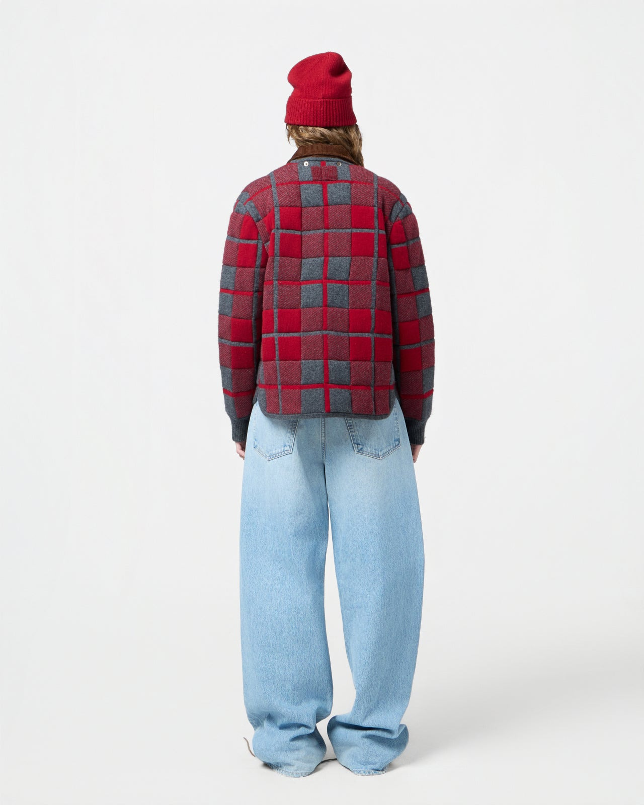 Quilted Plaid Liner Jacket - 7