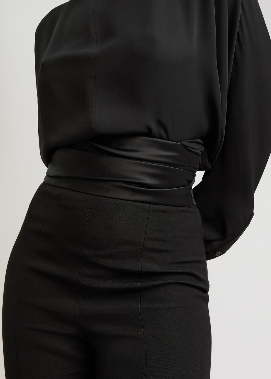 Khaite Lenro Slim-leg Woven Trousers - 5