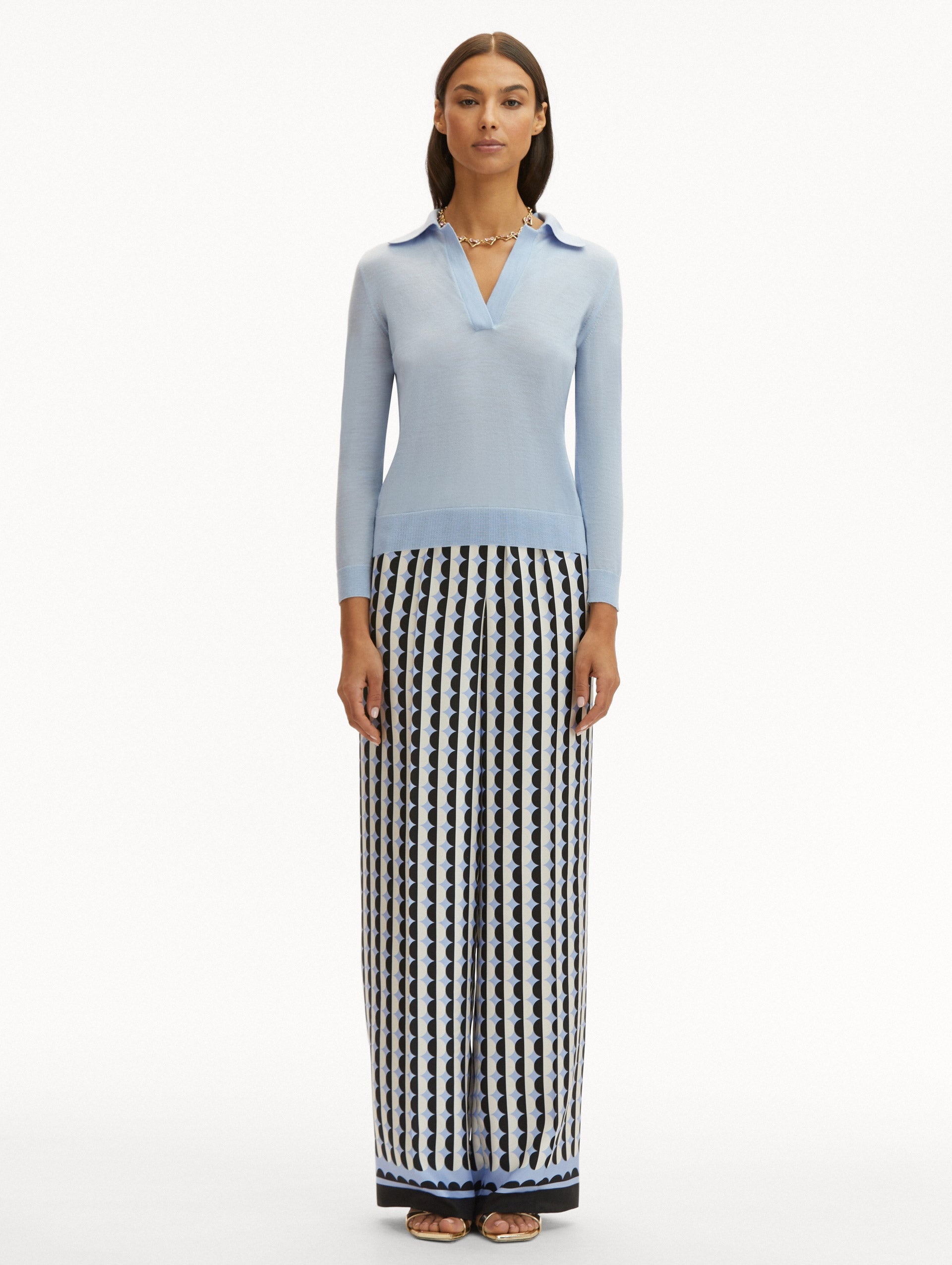 POLO COLLARED PULLOVER - 3