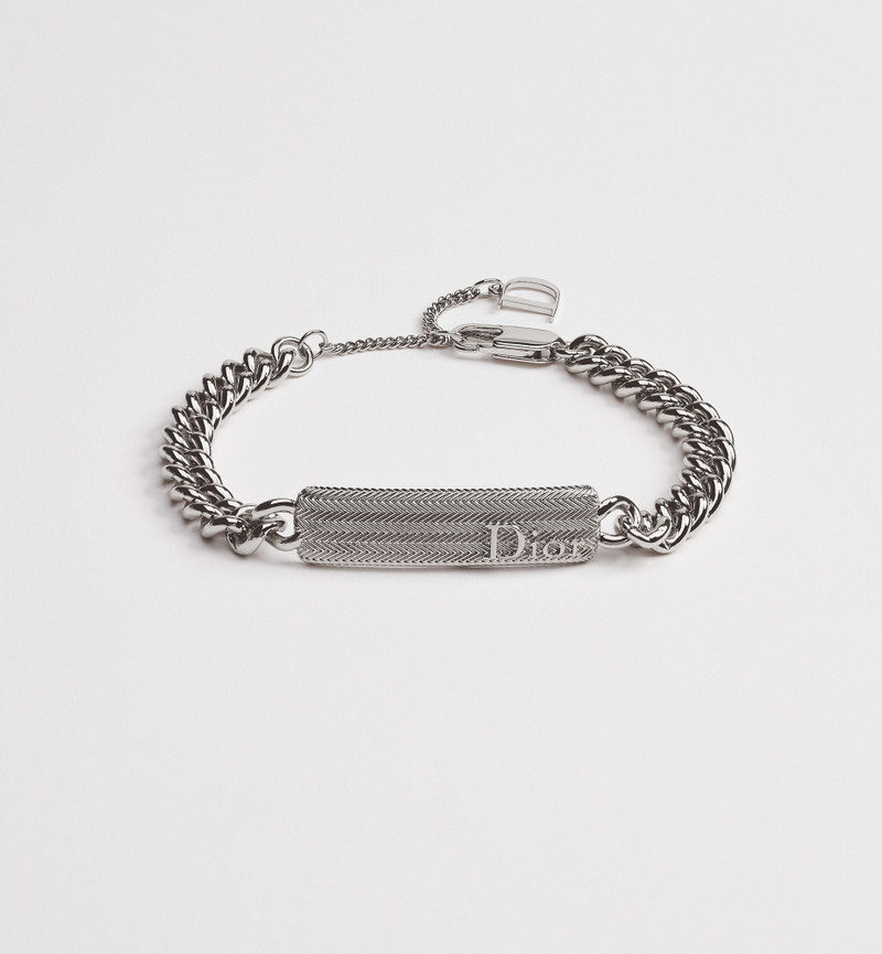 Dior Guilloché Chain Link Bracelet 1