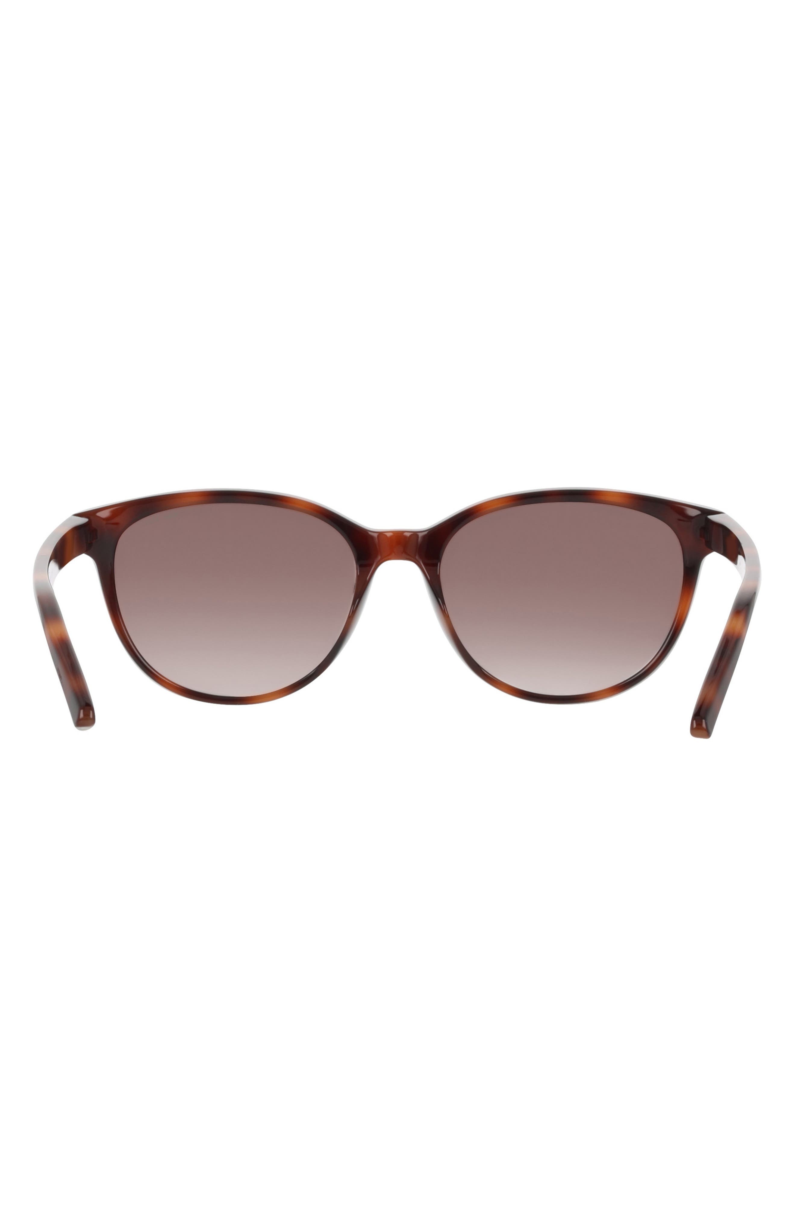 Nike Vital Trend 55mm Gradient Round Sunglasses in Tortoise /Brown Gradient at Nordstrom - 7
