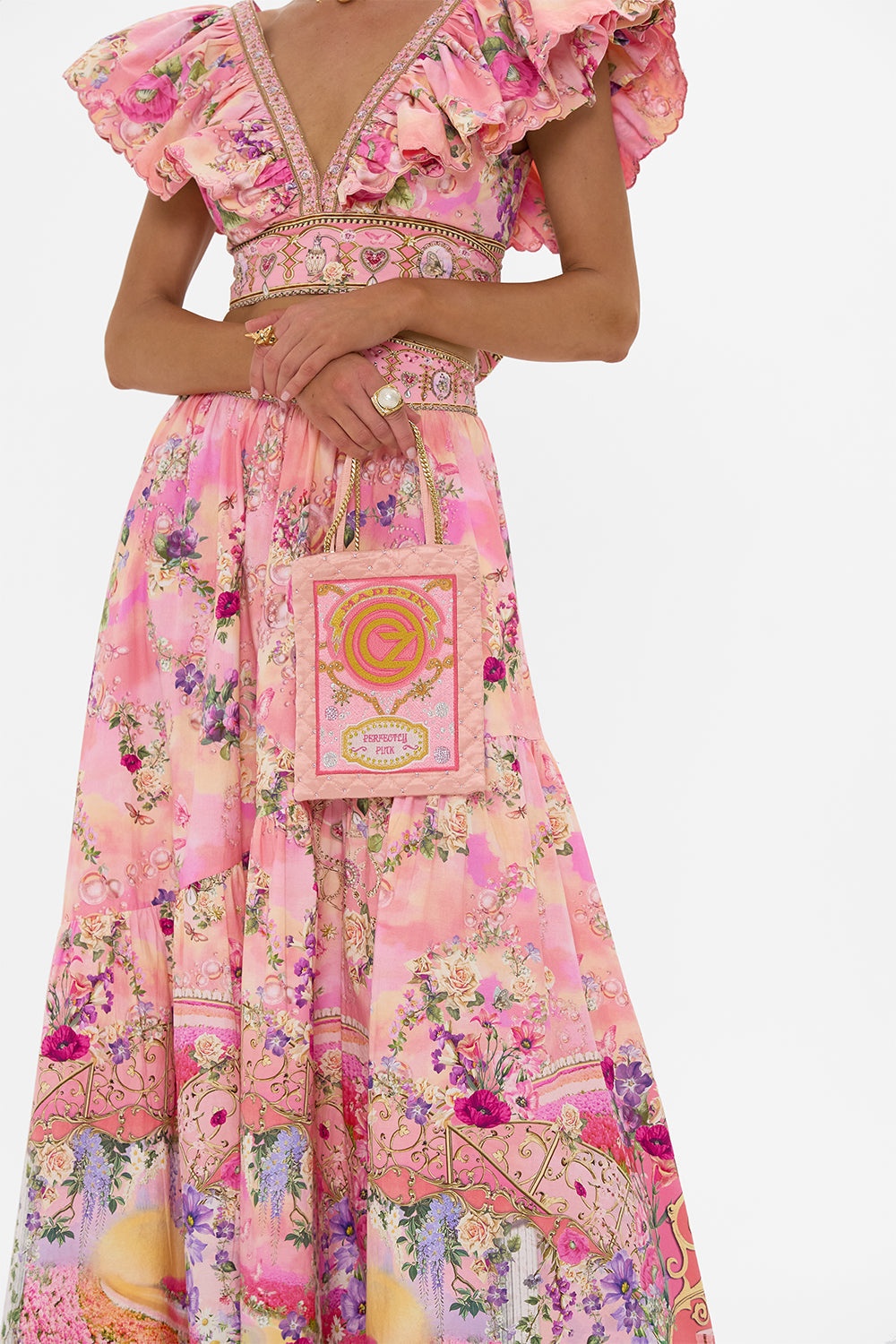 EMBELLISHED MINI TOTE - 7