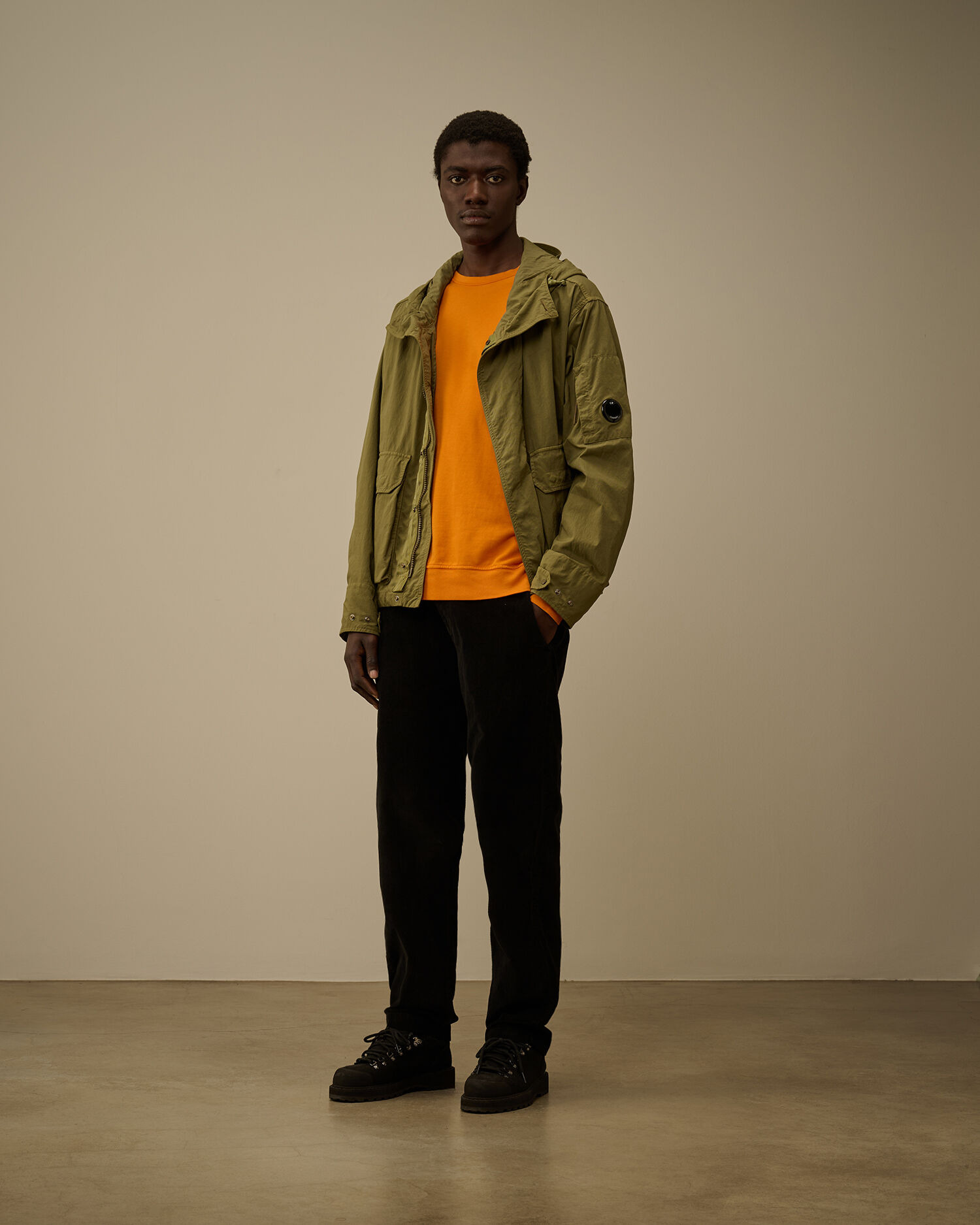 Corduroy Loose Chino Pants - 2