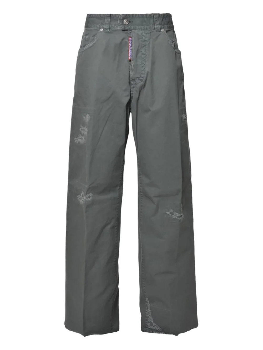 distressed jeans - 1